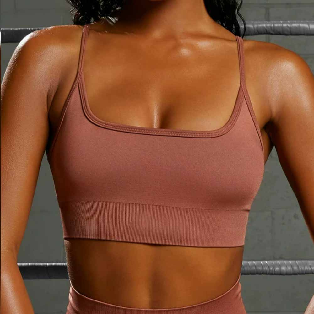 Women's New Seamless Yoga Clothes Women's Back Sports Fitness Clothes Hip High Waist Yoga Pants.