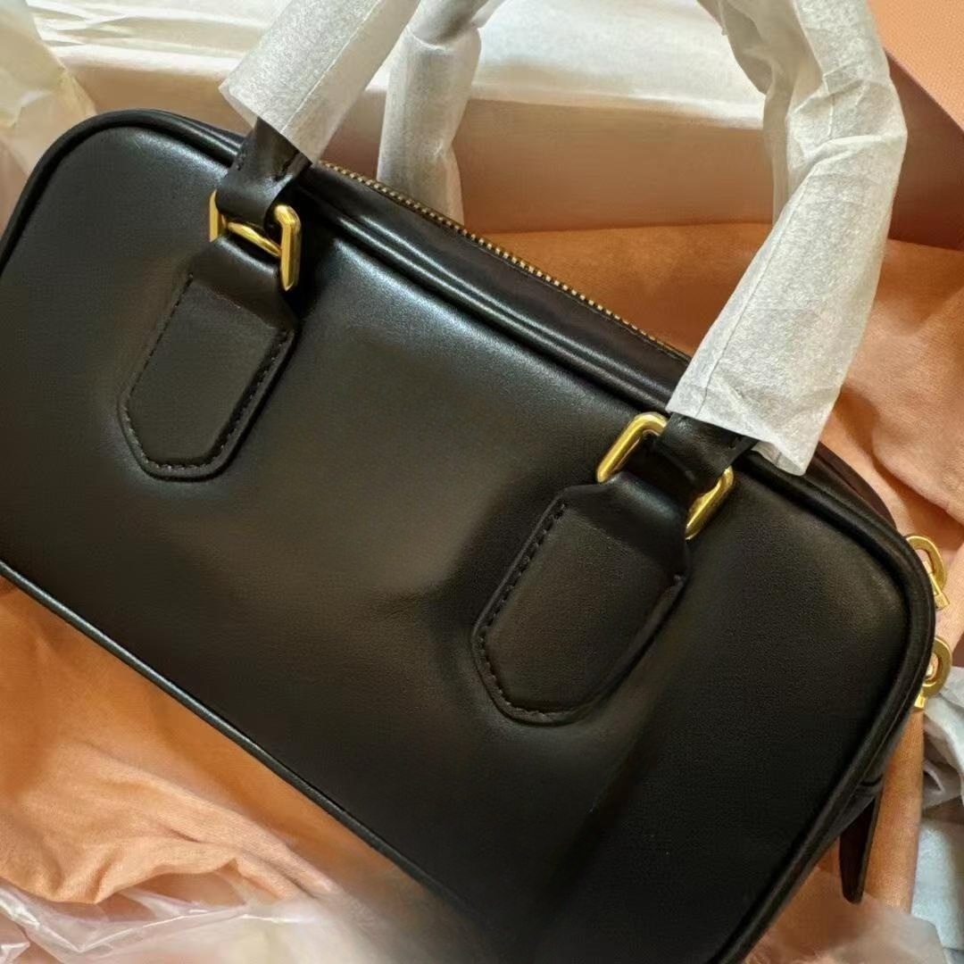#387 Women's new handbag bowling bag one shoulder diagonal bag